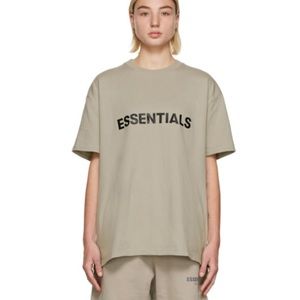 Khaki essentials t shirt !